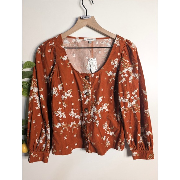 Madewell Long Sleeve Top Sz XXS - Picture 2 of 3